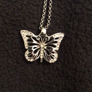 Flutterfly - butterfly necklace